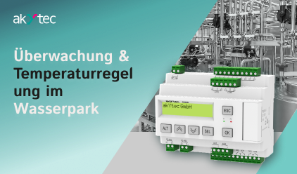 Fernüberwachungs- und Temperaturregelungssystem für den Aquapark “Panonske Terme” in Inđija