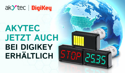 akYtec-Produkte jetzt auch bei DigiKey erhältlich