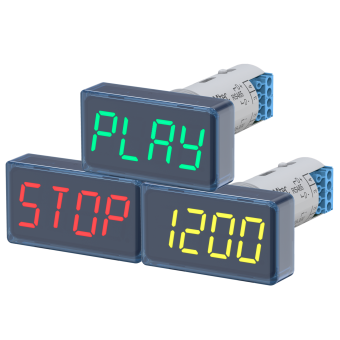 SMI2-M Dreifarbige Modbus-Anzeige | akYtec GmbH SMI2-M Dreifarbige Modbus-Anzeige