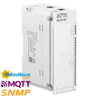 MU210 Analog Output Modules (AO, Modbus TCP, Ethernet)