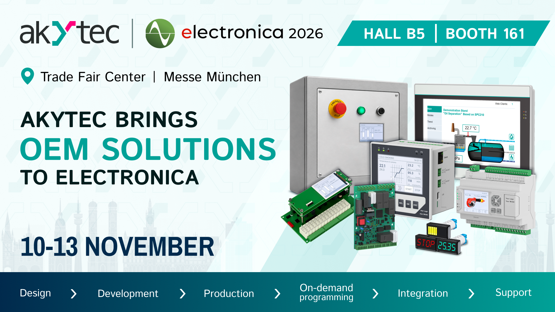 akYtec at Electronica 2026