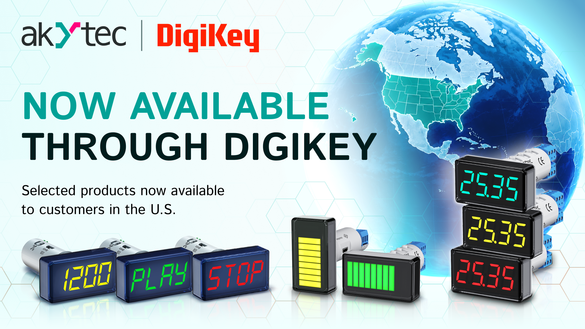 akYtec Products Now Available Through DigiKey in the U.S.