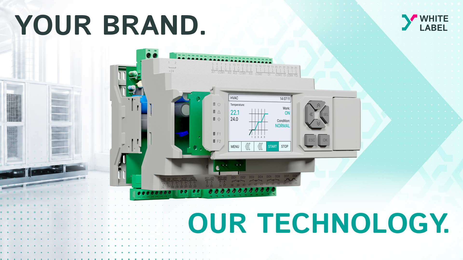 Our technology. Your Brand.