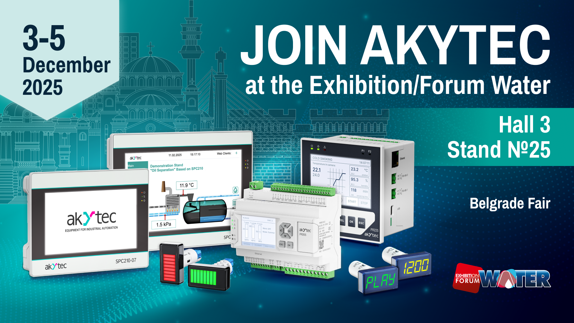 akYtec at SAJAM/FORUM VODE 2025