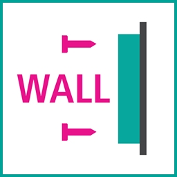 Wall/bracket mount holes